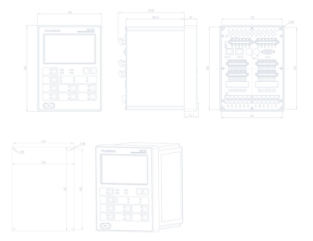 Outline dimension